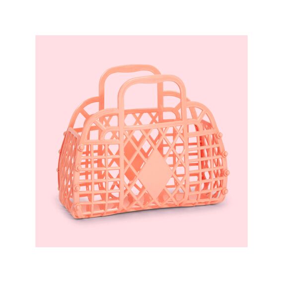 Sunjellies Retro Basket Mini Peach