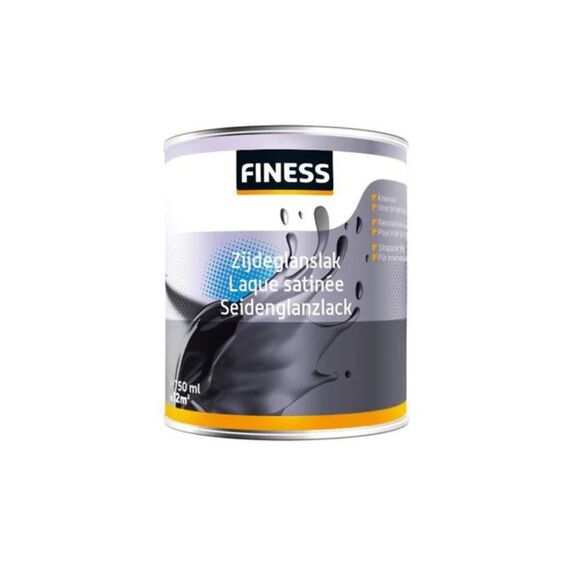 Finess Zijdeglanslak Warm Grijs 250Ml