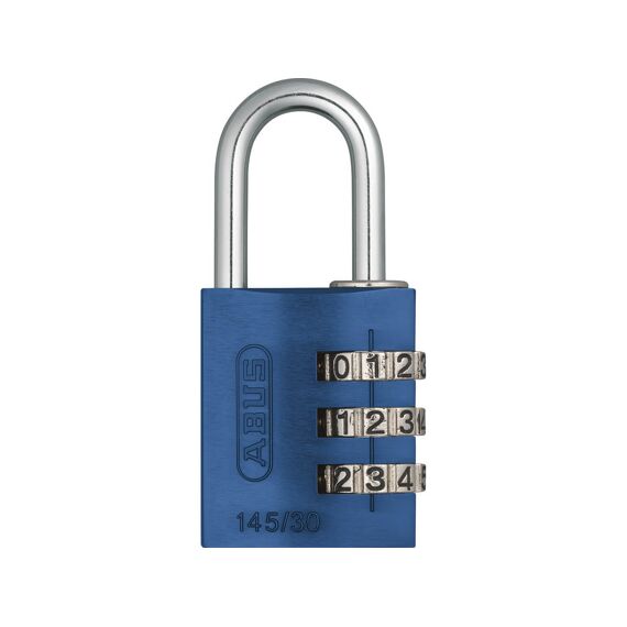 Abus Hangslot 145/30 B/Dfnli Blauw