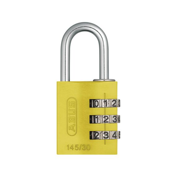 Abus Hangslot 145/30 B/Dfnli Geel