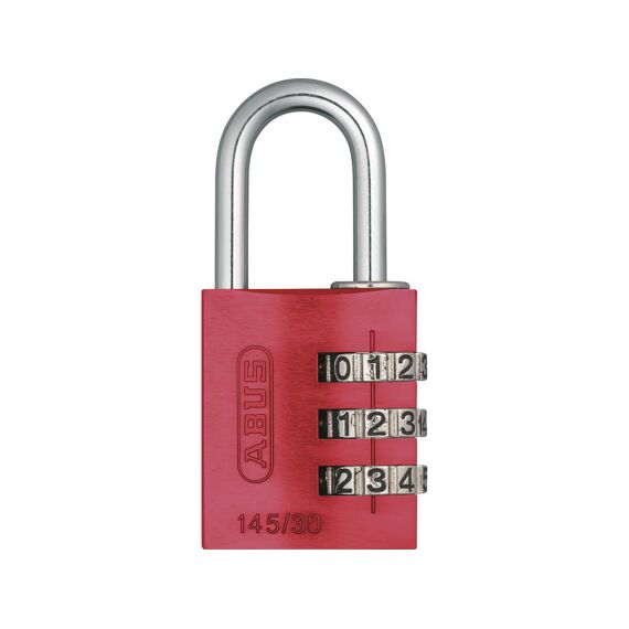 Abus Hangslot 145/30 B/Dfnli Rood