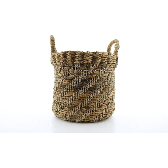 Mand Abaca Naturel D38Xh38Cm