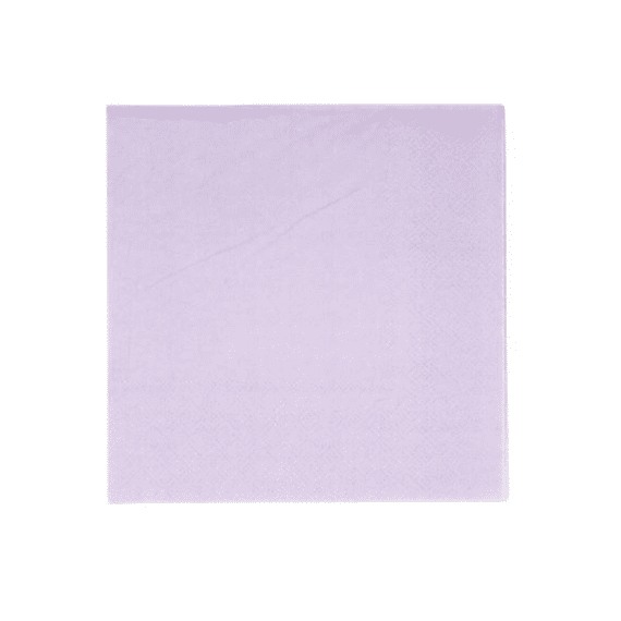 Vert Decor Paarse Servietten 3-Laags 33X33Cm 20 Stuks
