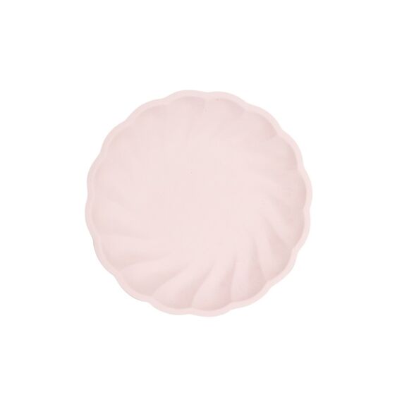 Vert Decor Roze Bord Rond 22.9Cm 6 Stuks