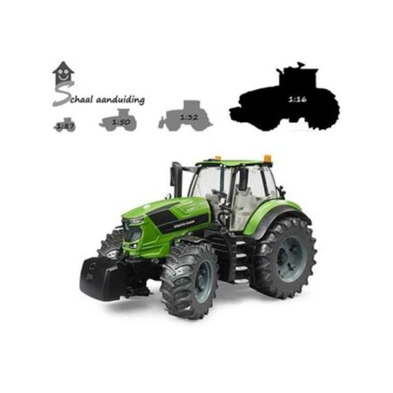 Bruder 03160 Deutz 8280Ttv Tractor