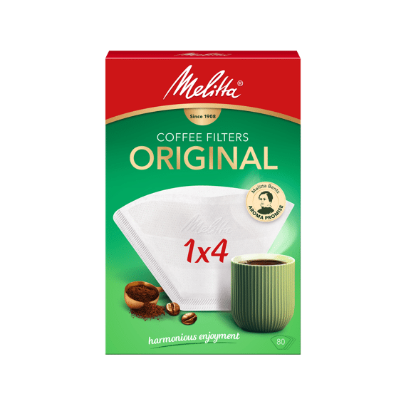 Melittafilter 1X4/80 Wit