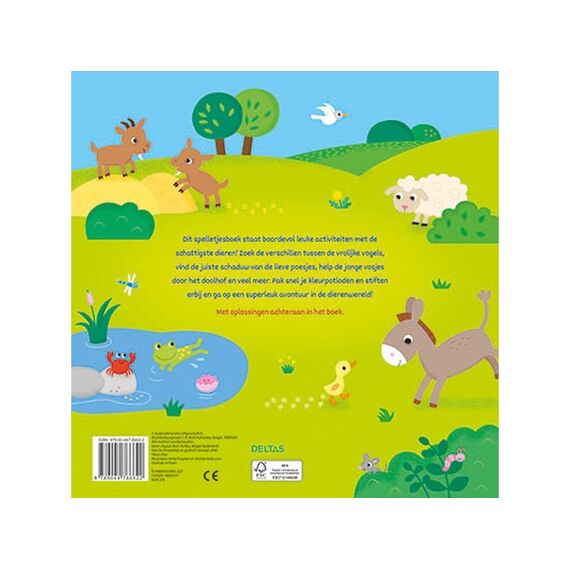 Het Leukse Dieren Spelletjesboek (5-7J)