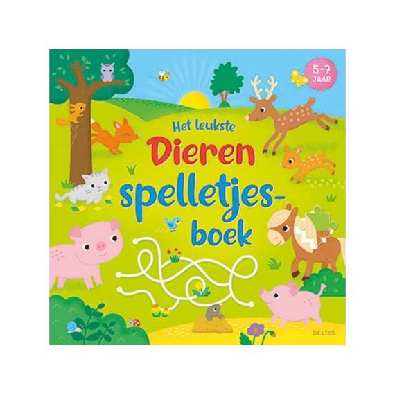 Het Leukse Dieren Spelletjesboek (5-7J)