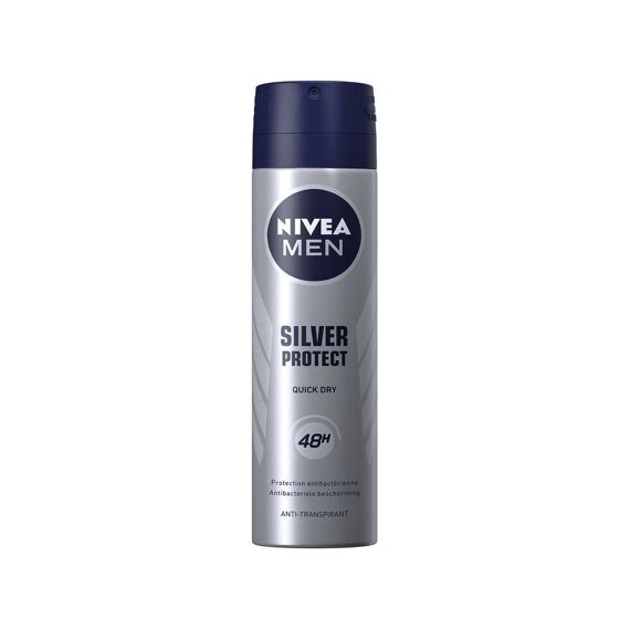 Nivea Men Deodorant Spray Silver Protect 150Ml