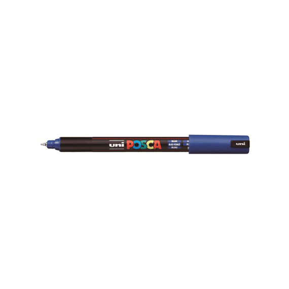 Posca Marker Met Gekalibreerde Punt Extra Fijn Donkerblauw