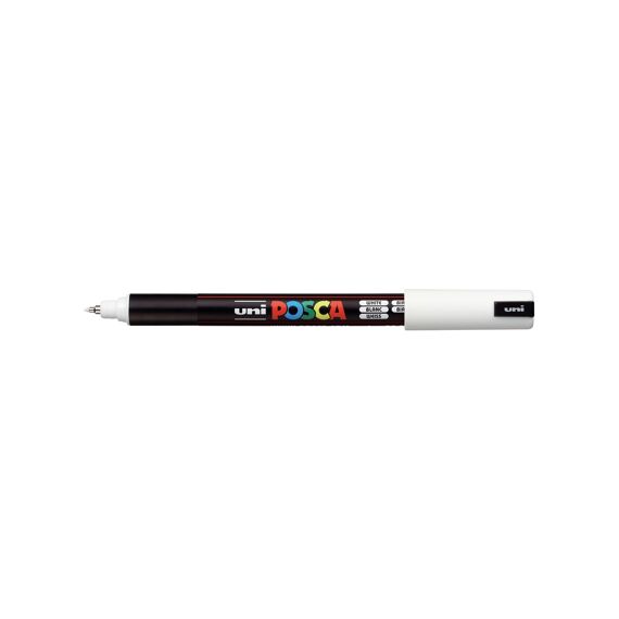 Posca Marker Met Gekalibreerde Punt Extra Fijn Wit