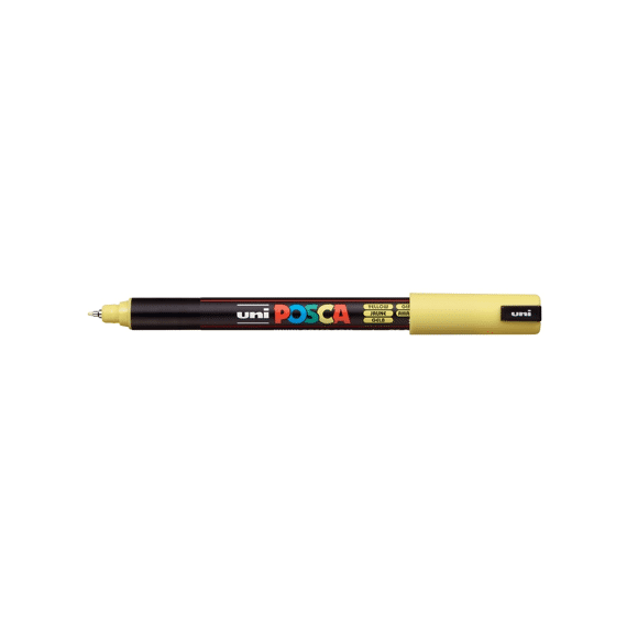 Posca Marker Met Gekalibreerde Punt Extra Fijn Geel