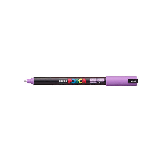 Posca Marker Met Gekalibreerde Punt Extra Fijn Lavendel