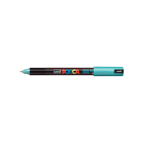 Posca Marker Met Gekalibreerde Punt Extra Fijn Metallic Groen