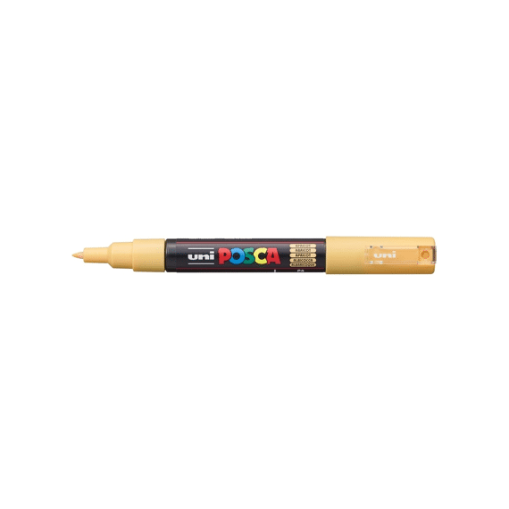 Posca Marker Met Conische Punt Extra Fijn Abrikoos