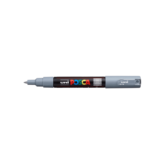 Posca Marker Met Conische Punt Extra Fijn Grijs