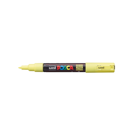 Posca Marker Met Conische Punt Extra Fijn Zonnegeel