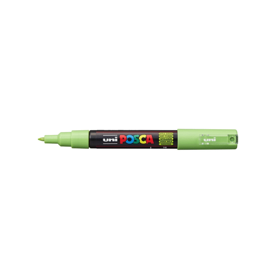 Posca Marker Met Conische Punt Extra Fijn Appelgroen