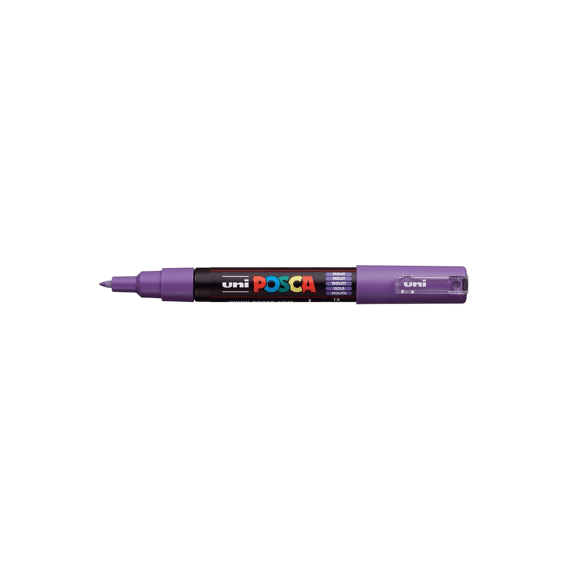Posca Marker Met Conische Punt Extra Fijn Paars