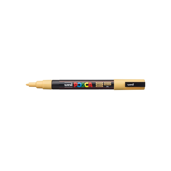 Posca Marker Met Conische Punt Fijn Abrikoos