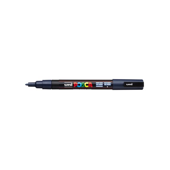 Posca Marker Met Conische Punt Fijn Marineblauw
