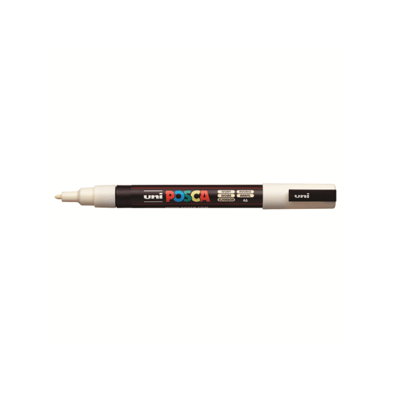 Posca Marker Met Conische Punt Fijn Ivoor