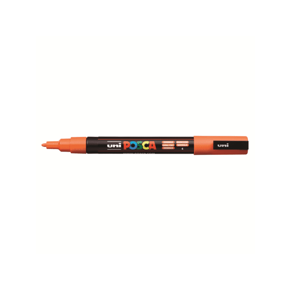 Posca Marker Met Conische Punt Fijn Donkeroranje