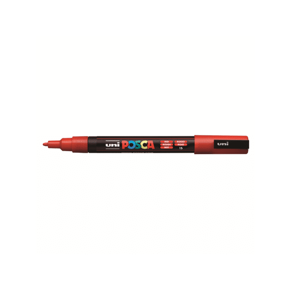 Posca Marker Met Conische Punt Fijn Rood