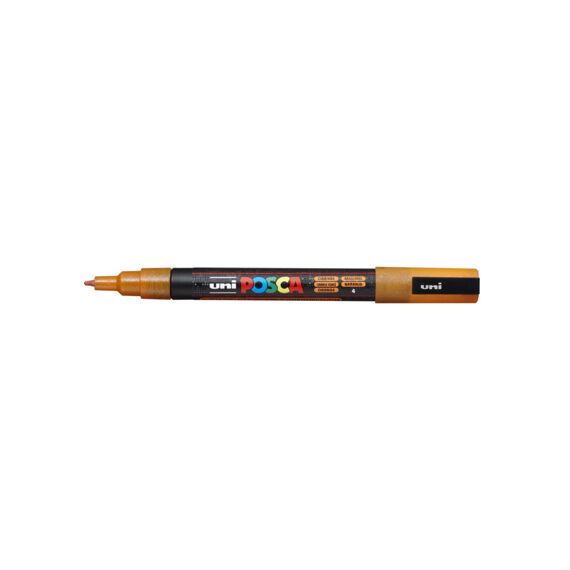 Posca Marker Met Conische Punt Fijn Glitteroranje