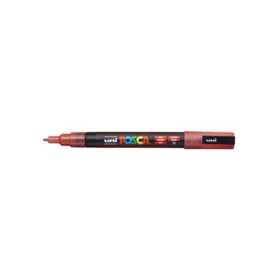 Posca Marker Met Conische Punt Fijn Glitterrood
