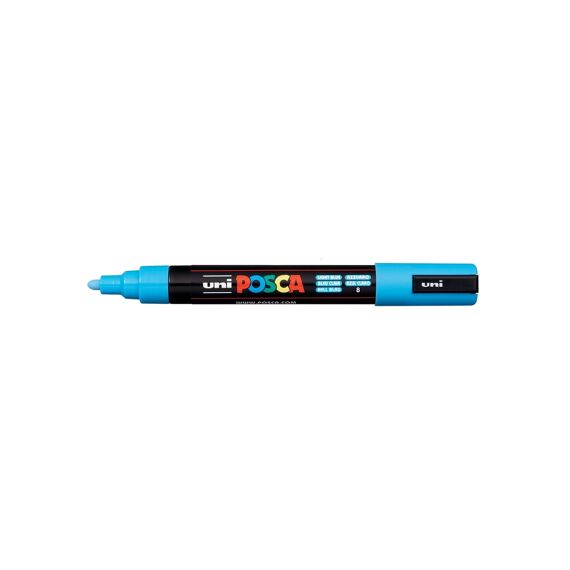 Posca Marker Met Conische Punt Medium Lichtblauw