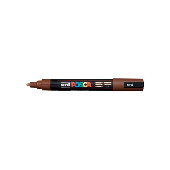 Posca Marker Met Conische Punt Medium Bruin