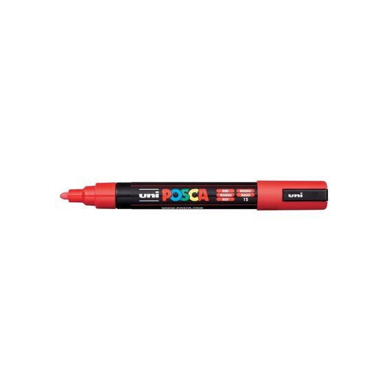Posca Marker Met Conische Punt Medium Rood