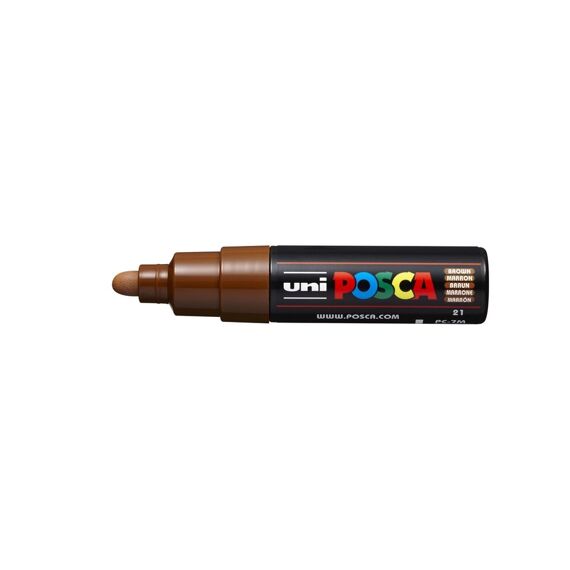 Posca Marker Met Conische Punt Breed Bruin