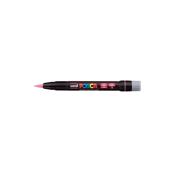 Posca Verfmarker Brush Roze
