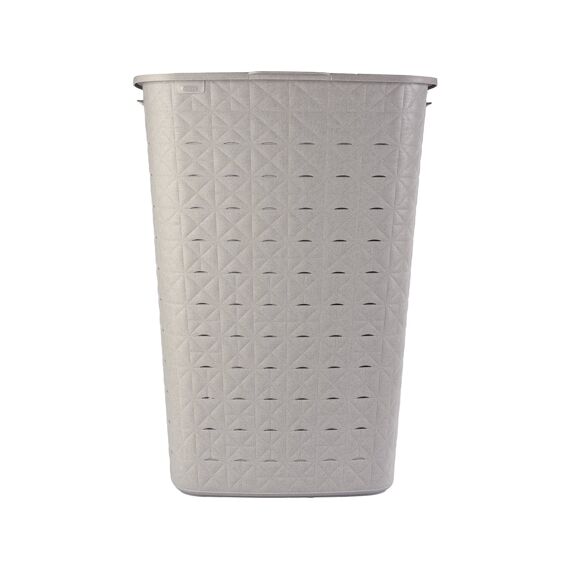 Curver Softex Wasmand Met Deksel 56L Taupe