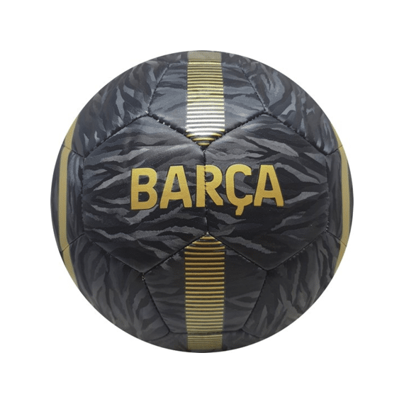 Bal Fc Barcelona Away Zwart/Goud Size 5