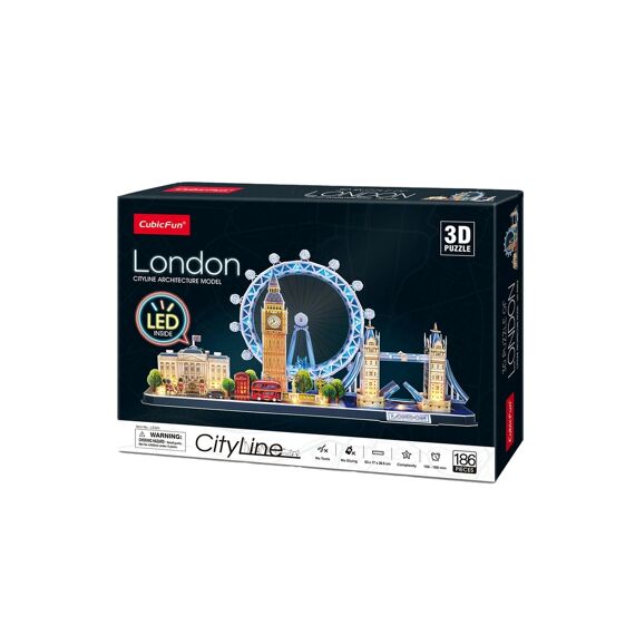 Cubic Fun 3D Puzzel City Line London Led 53.5Cm Vanaf 10 Jaar