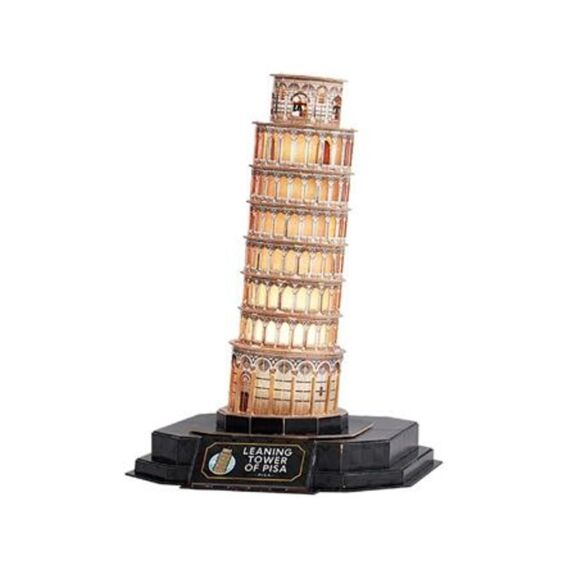 Cubic Fun 3D Puzzel Toren Van Pisa Led 42 Stuks