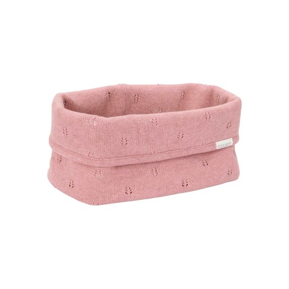 Little Dutch Pure Commodemandje Groot Gebreid Pointelle Knit Pink Blush