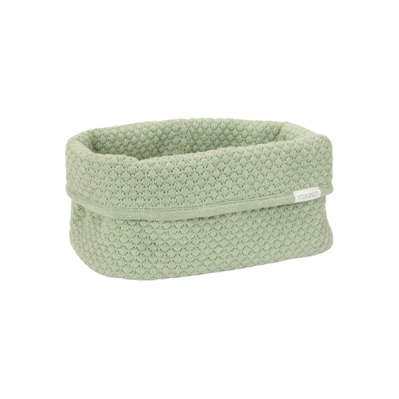 Little Dutch Pure Commodemandje Groot Gebreid Bubble Knit Sage