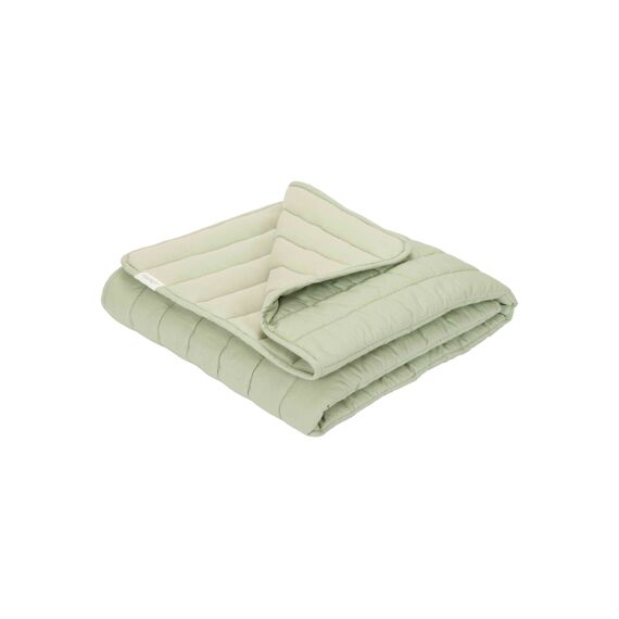 Little Dutch Essentials Bedsprei Wieg Blueberry Leaves Sage