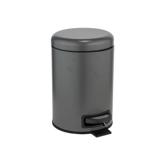 Wenko Afvalemmer Leman 3L Mat Antraciet
