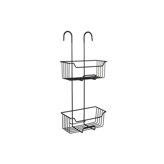 Wenko Douchecaddy Milo 2-Laags Rvs Zwart