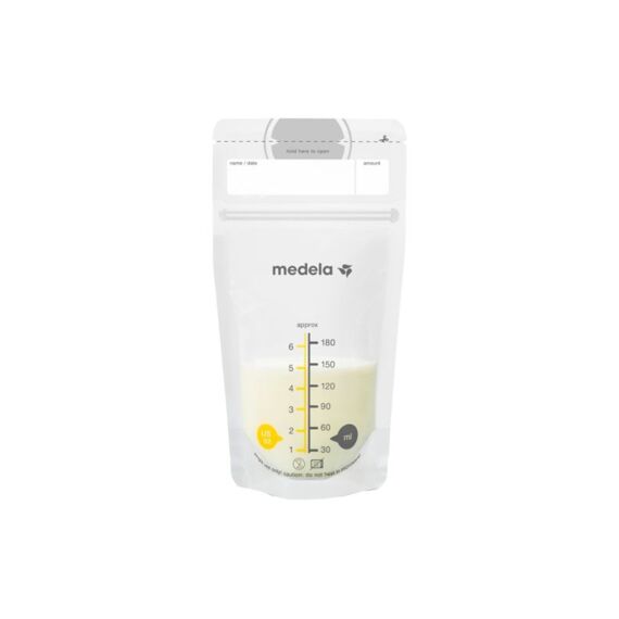 Medela Moedermelk Bewaarzakjes 180Ml 25St