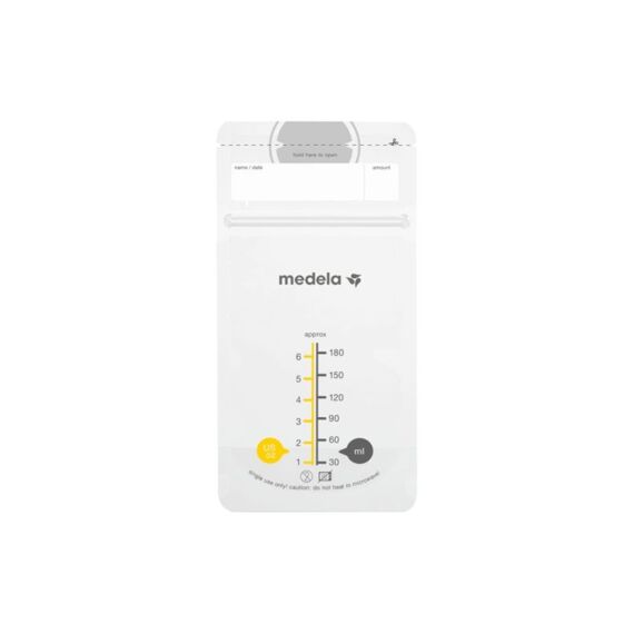 Medela Moedermelk Bewaarzakjes 180Ml 25St