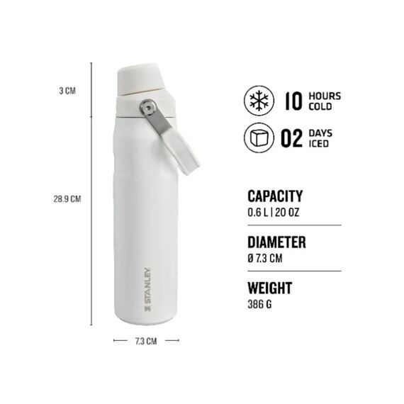 Stanley Aerolight Iceflow Water Bottle Fast Flow Frost 0,6L