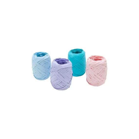 Sierlint Ei Raffia Pastel 20M Assortiment Prijs Per Stuk