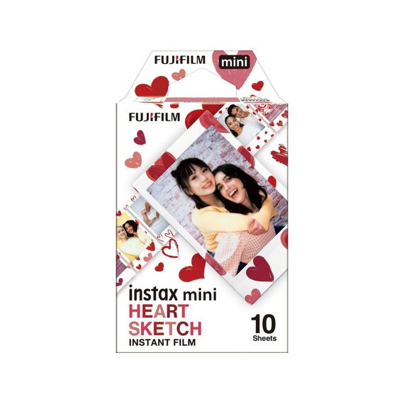 Instax Films Mini Heart Sketch 10St