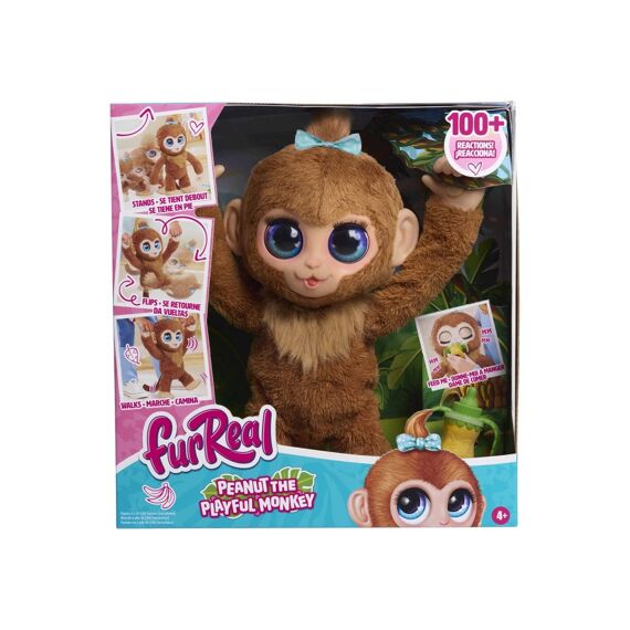 Furreal Peanut The Playful Monkey Interactieve Pluche